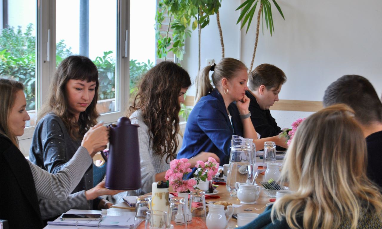 Russische Gäste in Göttingen.