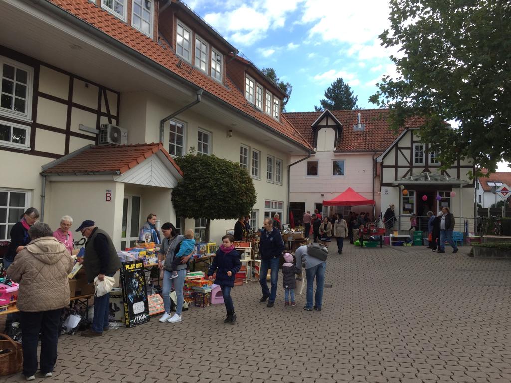 Zuletzt gab es 2019 einen Flohmarkt im Caritas-Centrum Duderstadt (Archivbild). | Foto: Jacobi / Caritas Südniedersachsen