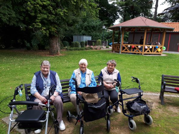 Sommerfest der Tagespflege in Duderstadt: „Olympische Spiele“