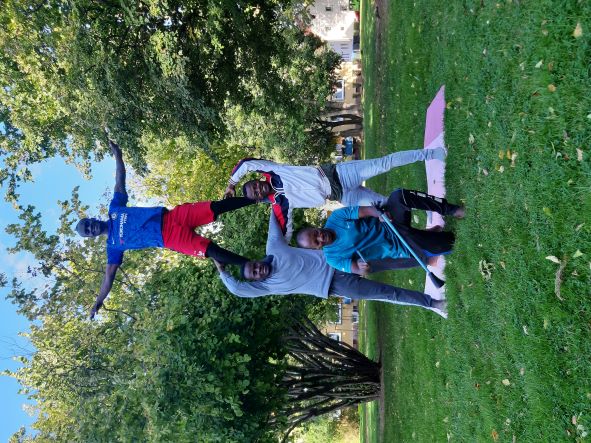 Mitglieder des KCC-Teams aus Tansania zeigen ihr Können. | Foto: Sophia Salzgitter