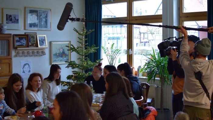 Dreharbeiten für den TV-Beitrag im NDR-Fernsehen. | Foto: Broermann / cps