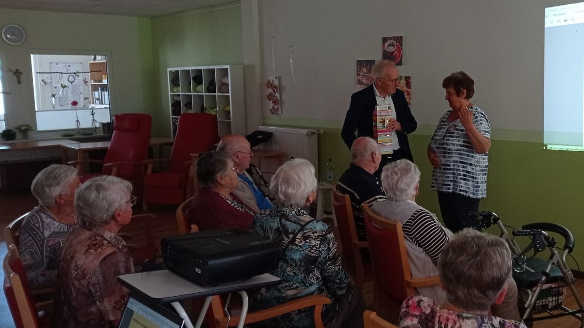 Eichsfeld-Vortrag in der Tagespflege St. Vinzenz | Foto: Caritas