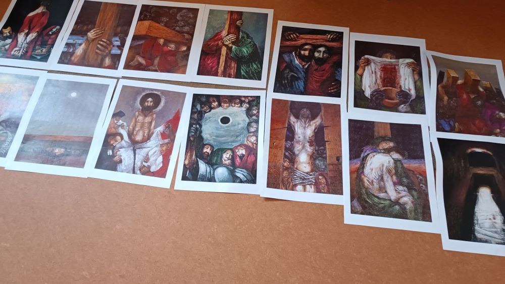 Während der Fastenzeit 2024 besuchten uns die Andachtsdamen aus der Pfarrgemeinde St. Cyriakus in der Tagespflege Duderstadt.