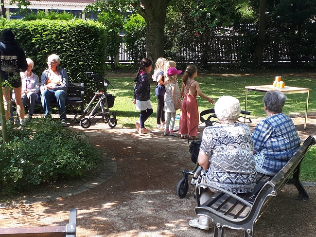 Kindergarten St. Johannes aus Westerode zu Besuch bei der Tagespflege Duderstadt | Foto: Jünemann/Caritas