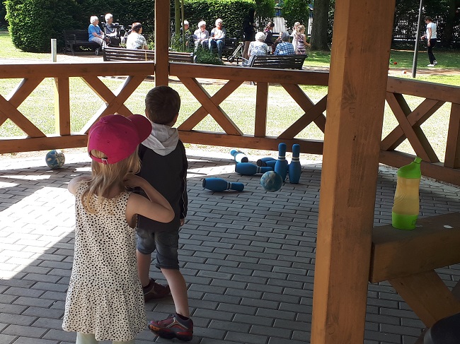 Kindergarten St. Johannes aus Westerode zu Besuch bei der Tagespflege Duderstadt | Foto: Jünemann/Caritas